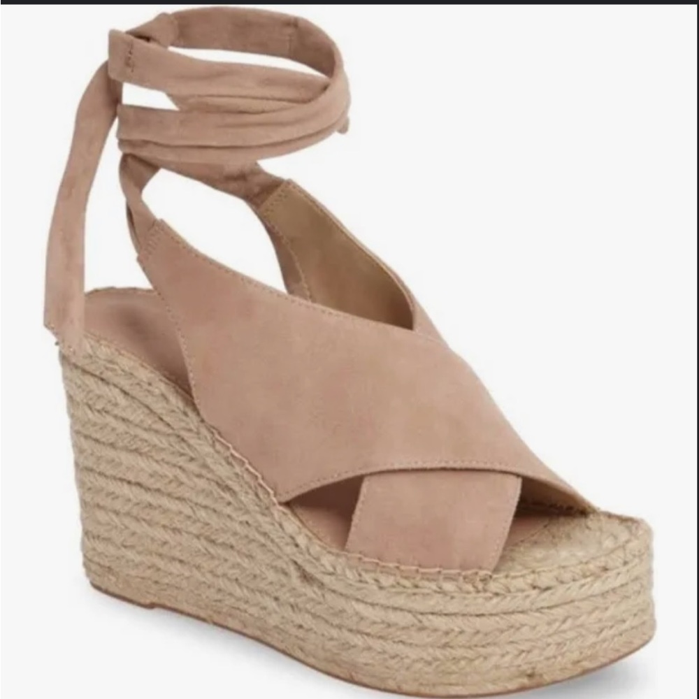 Marc Fisher Ankle Tie Wedges